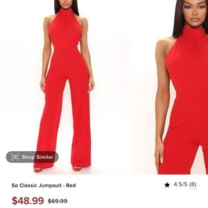 Red Jumpsuit